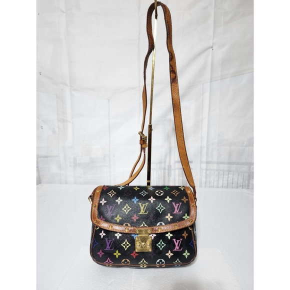 LOUIS VUITTON Monogram Multicolored Sologne Crossbody Bag - Picture 1 of 16